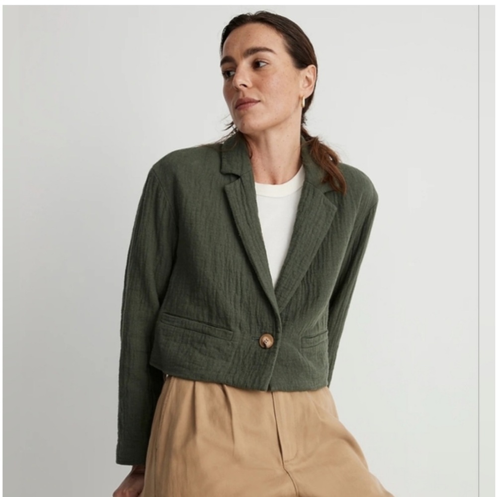 Madewell Crop Blazer